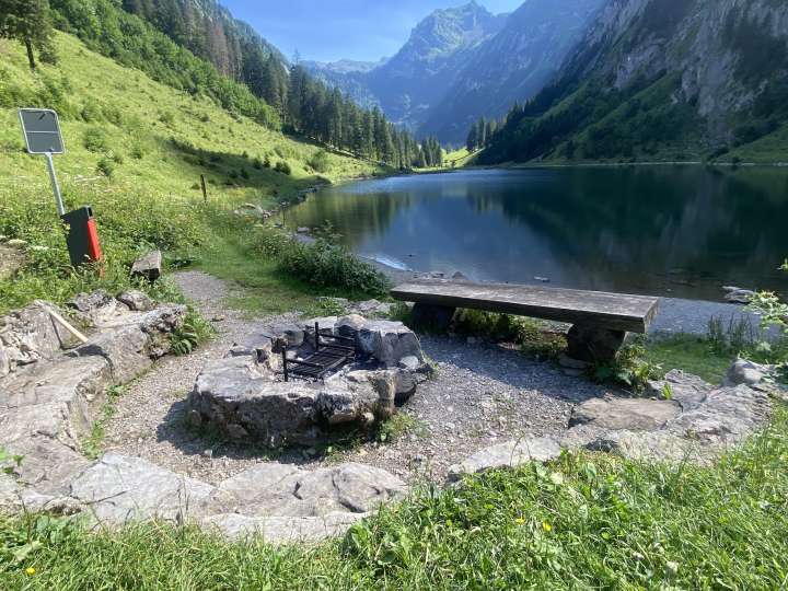 Feuerstelle Talalpsee